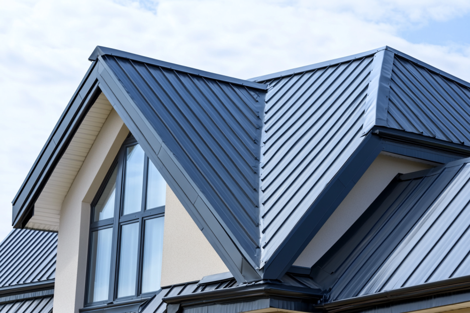 matching metal roof to home exterior, Houston