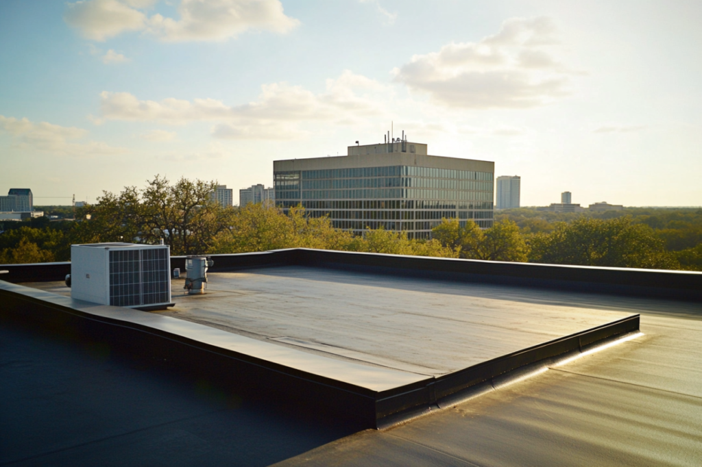commercial roofing services in Conroe, TX